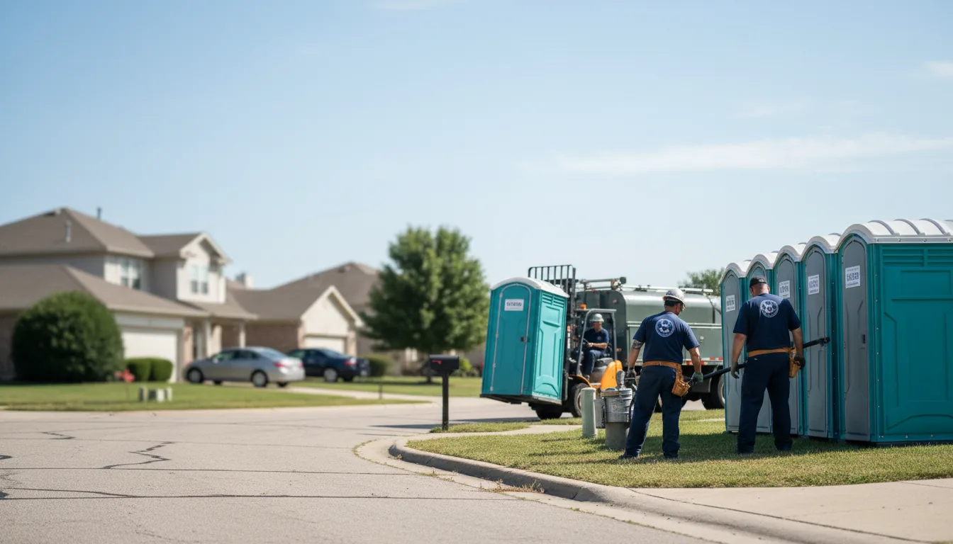 Porta Potty Rental in Pauls Valley, OK near me